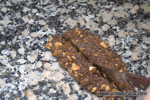 Cortar pasta de alfajor