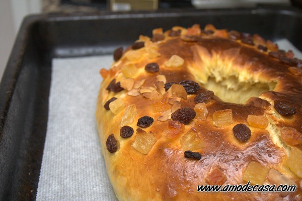 Receta fácil de Rosca de reyes