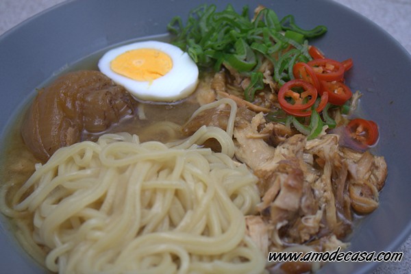 Ramen de pollo